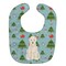 Caroline&#x27;s Treasures Christmas Soft Coated Wheaten Terrier Baby Bib